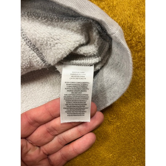 Polo Ralph Lauren Kids Gray Hoodie L 14 16 Pullover Spell Out Logo - Picture 10 of 13